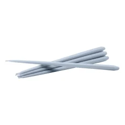 Candles^STOFF tapered candle by ester & erik 6-pack, Sky Blue