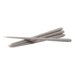 Sale STOFF tapered candle by ester & erik 6-pack, Warm Grey