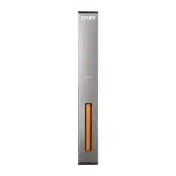 Candles^STOFF tapered candle by ester & erik 6-pack, amber Orange