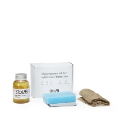 Furniture Care^Stolab natural oil maintenance kit 250 ml, oil for ash. birch and oak Transparent