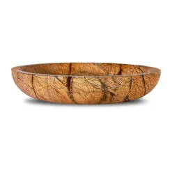Hot Sagaform Stone bowl large Ø28 cm, forest marble Brown