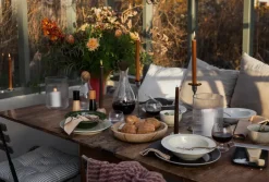 Hot Sagaform Stone bowl large Ø28 cm, forest marble Brown