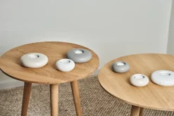 Best Scandi Living Stone lantern Ø9 cm, Beige