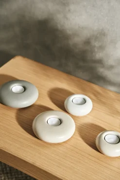 Tea Light Holders, Lanterns & Candle Dishes^Scandi Living Stone lantern Ø13 cm, Grey