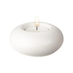 Tea Light Holders, Lanterns & Candle Dishes^Scandi Living Stone lantern Ø9 cm, White
