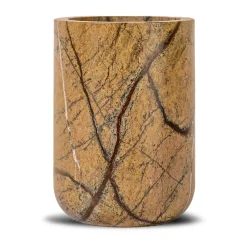 Hot Sagaform Stone wine cooler Ø12.5 cm, forest marble Brown