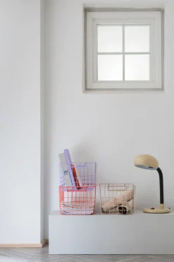 Best Mette Ditmer Store-it storage basket medium, Sand Beige