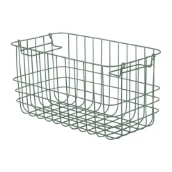 Best Mette Ditmer Store-it storage basket small, Thyme Green