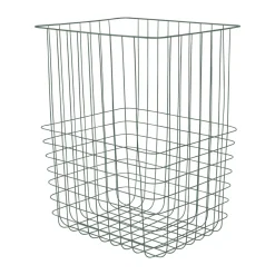 Storage Baskets^Mette Ditmer Store-it storage basket with cotton bag large, Thyme Green