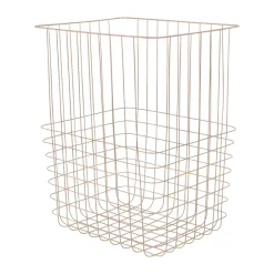 Outlet Mette Ditmer Store-it storage basket with cotton bag large, Sand Beige