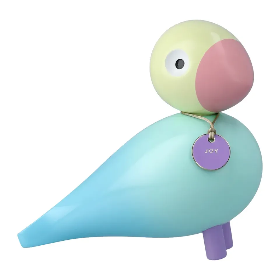 Wooden Figures^Kay Bojesen Denmark Story bird, Joy Blue