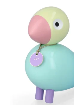 Wooden Figures^Kay Bojesen Denmark Story bird, Joy Blue