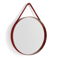 Outlet HAY Strap Mirror, Red