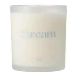 Hot Scandi Living Stream scented candle, 240 g Blue