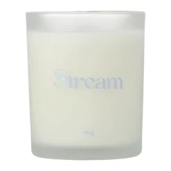 Scented Candles & Diffusers^Scandi Living Stream scented candle, 180 g Blue