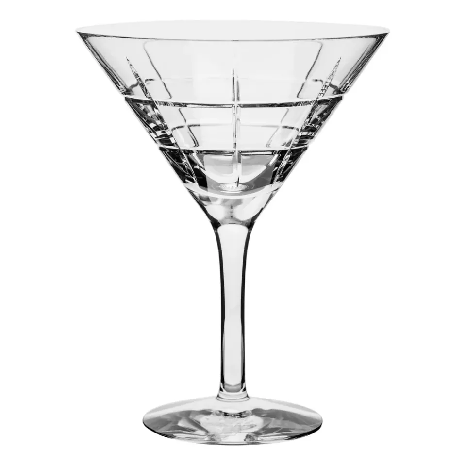 Outlet Orrefors Street martini glass, Clear Transparent