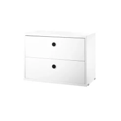 Dressers & Drawer Units|Dressers & Drawer Units^String cabinet with drawers, , 58x30 cm White