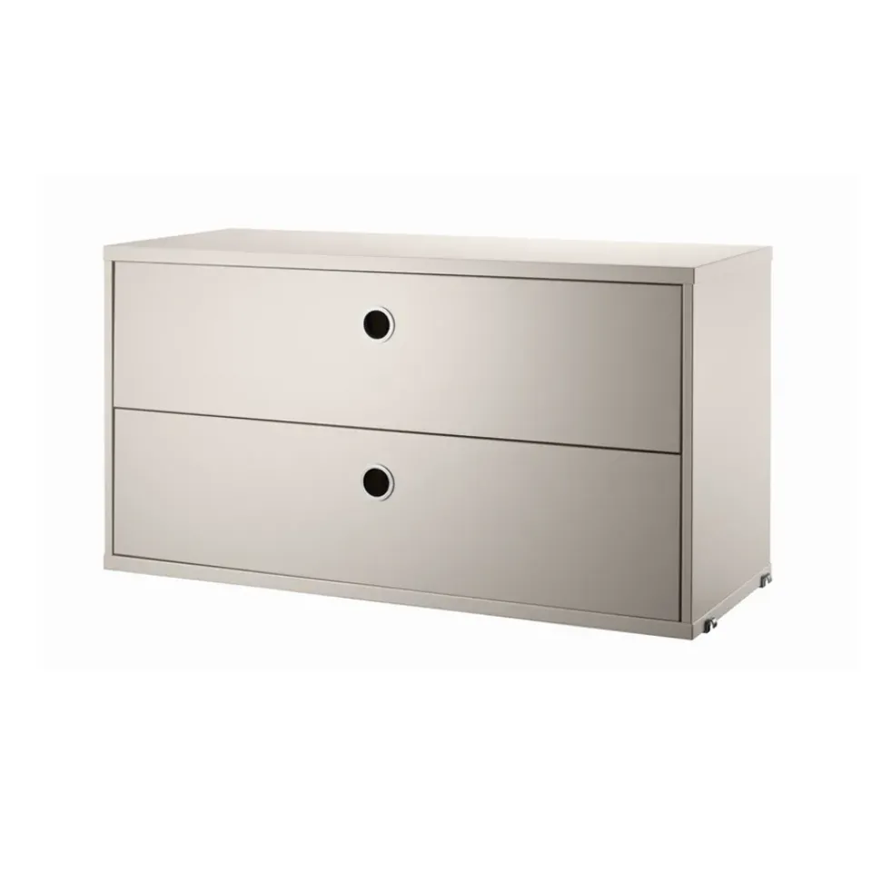 Dressers & Drawer Units|Dressers & Drawer Units^String cabinet with drawers, , 78x30 cm Beige