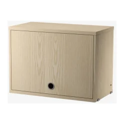 Display & Glass Cabinets|Display & Glass Cabinets^String cabinet with flip door, Ash, 58x30 cm Beige