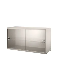 Discount String display cabinet, , 78x30 cm Beige
