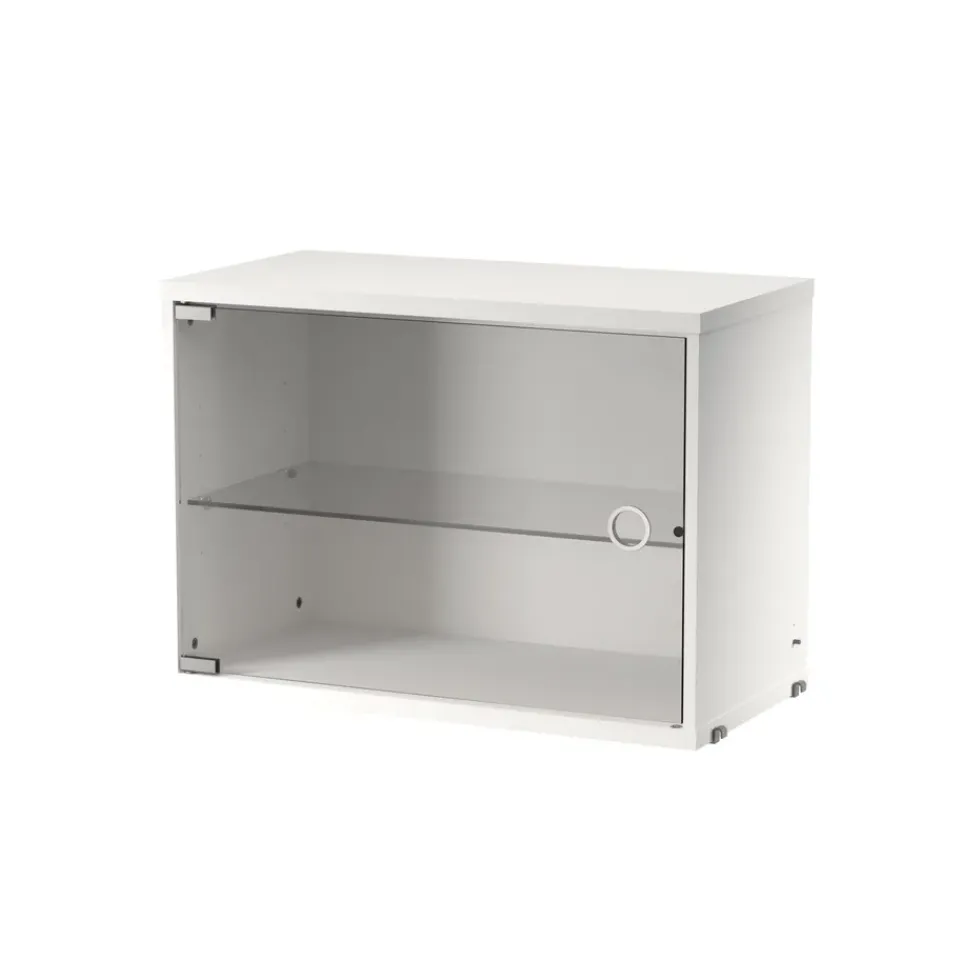 Clearance String display cabinet, , 58x30 cm White