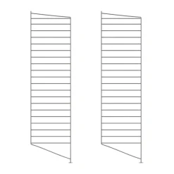 String Shelves^String floor panels, Dark , 115x30 cm, 2-pack Grey