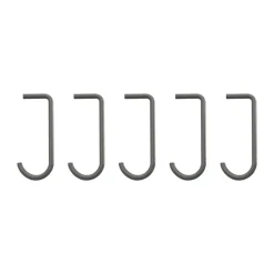 Discount String J-hook 5-pack, Dark Grey