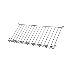 Magazine Racks^String magazine shelf wire, Black