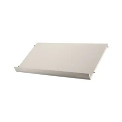 New String magazine shelf wood, , 78x30 cm Beige