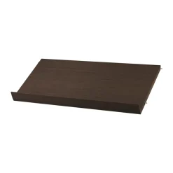 Online String magazine shelf wood, Dark oak, 78x30 cm Brown