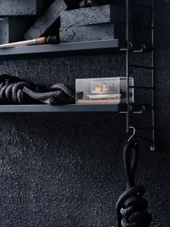 String Shelves|Shelves & Shelving Systems^String Pocket wall shelf, Nybro Blue