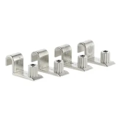 String Shelves^String shelf brackets 4-pack, Metal Silver-coloured