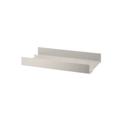 Online String shelf metal, , 58x30 cm, high edge Beige