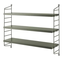 Sale String shelf Pocket sage, Sage Green