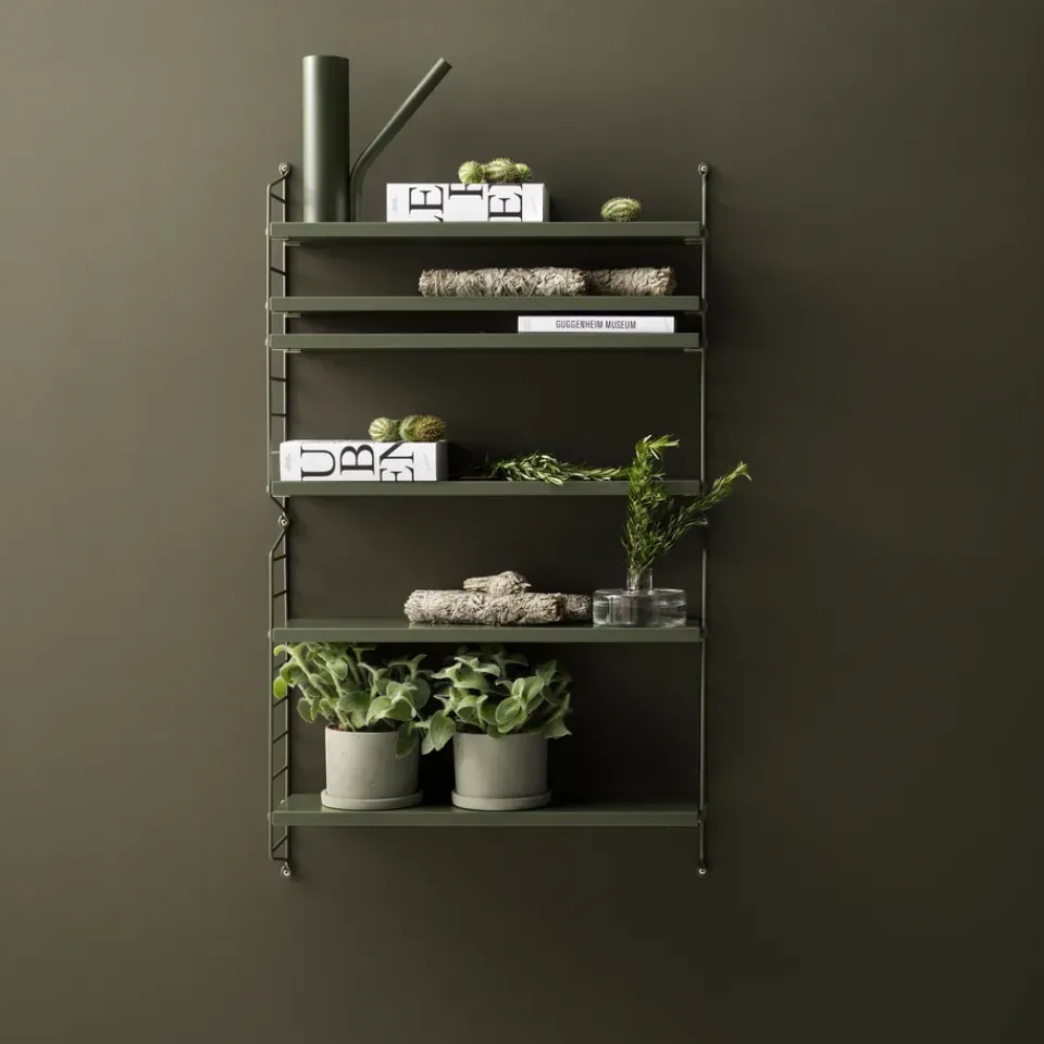 Sale String shelf Pocket sage, Sage Green
