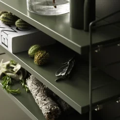 Sale String shelf Pocket sage, Sage Green