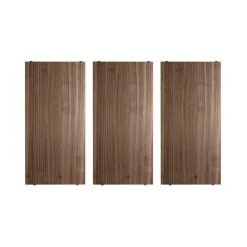 String Shelves^String shelf, Walnut, 58x30 cm, 3-pack Brown