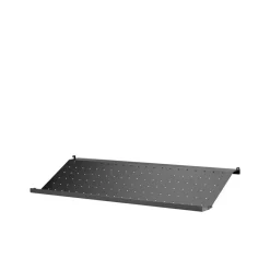 Outlet String shoe rack metal, , 78x30 cm Black