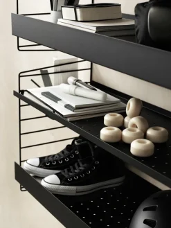 String Shelves^String wall panels, , 50x30 cm, 1-pack Black