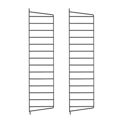 String Shelves^String wall panels, , 75x20 cm, 2-pack Black