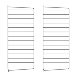 String Shelves|Shelves & Shelving Systems^String wall panels, Dark , 75x30 cm, 2-pack Grey