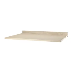 Desks^String worktop, Ash veneer, 78x58 cm Beige