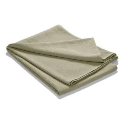 Bedspreads & Throws^Etol Design Stripe bedspread stonewashed cotton 180x260, Sand BeigeBrown