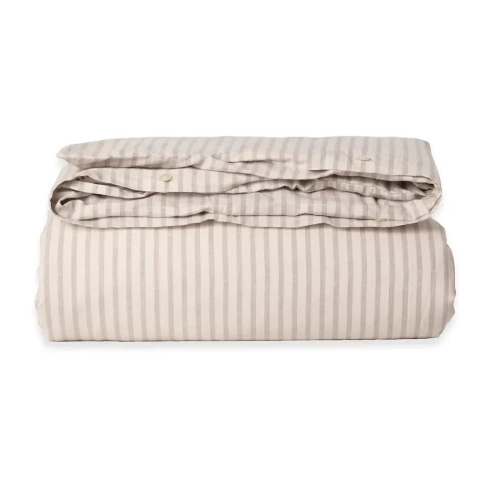 Duvet Covers^Garbo&Friends Stripe Mauve duvet cover double, 240x220 cm Beige