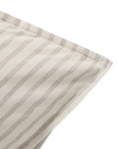 Pillow Cases^Garbo&Friends Stripe Mauve pillowcase, 50x75 cm Beige