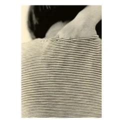 Hot Paper Collective Striped Shirt poster, 50x70 cm YellowBlack