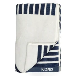 Discount NJRD Stripes bath towel 100x150 cm, Blue