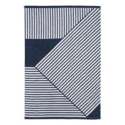 Discount NJRD Stripes bath towel 100x150 cm, Blue