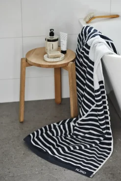 Discount NJRD Stripes bath towel 100x150 cm, Blue