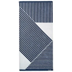 Hot NJRD Stripes bath towel 70x140 cm, Blue
